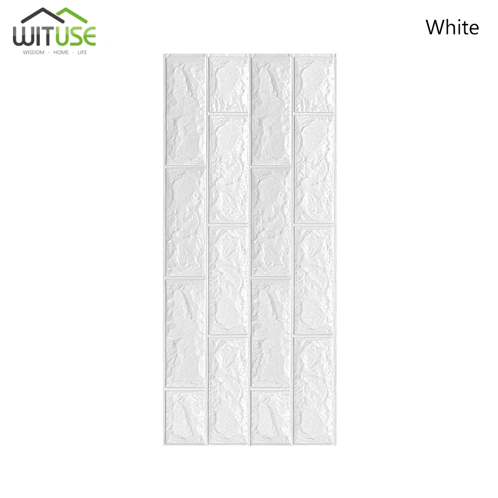 60x30cm Мягкие 3D модные настенные панели PE DIY пены кирпичи обои 60x30 см для дома гостиной спальни водонепроницаемый красочные - Цвет: 60x30cm