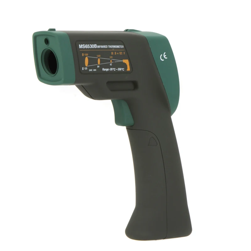 MASTECH MS6530B 12:1 (D: S) цифровой Бесконтактный инфракрасный термометр ИК измеритель