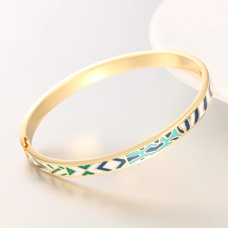 R &amp X detaux Boda женские ювелирные изделия 6 мм браслет из нержавеющей стали Bijoux Femme Fine