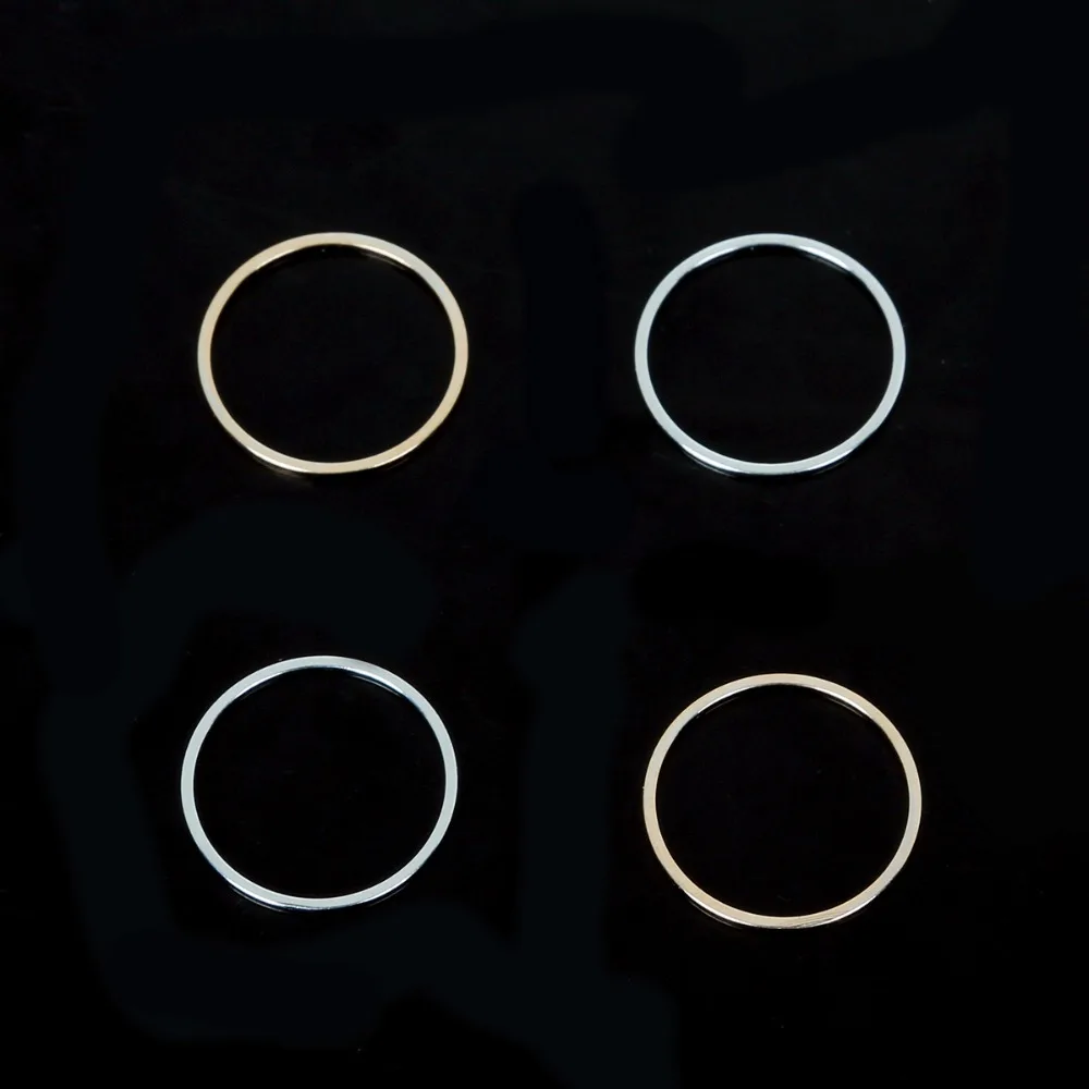 Подвески медные круглые золотые/Родиевые серьги подвески 20 шт. мм ювелирные