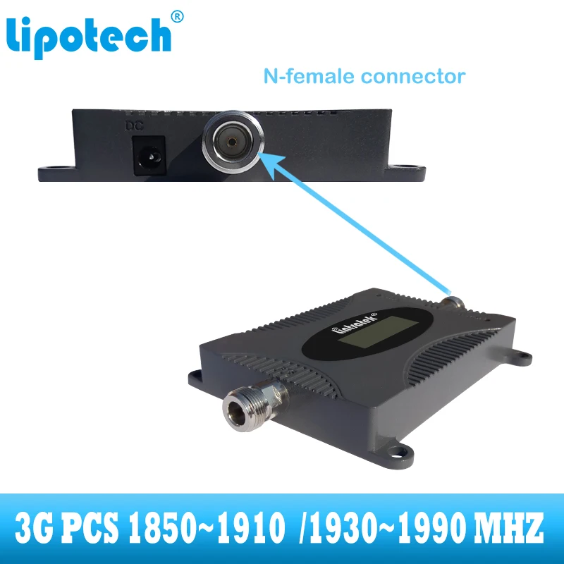 Lintratek PCS 1900MHZ 3g усилитель сигнала 4G ретранслятор антенны сотовый телефон связи 1900