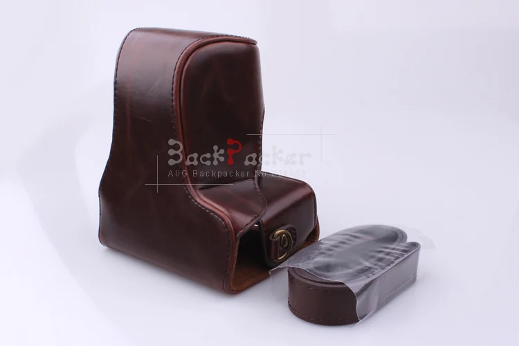 Винтажная сумка для камеры из искусственной кожи чехол цифровой Panasonic Canon M10 с