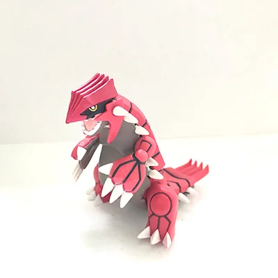 Черный 8 см Groudon Lugia аниме мультфильм экшн и игрушки Фигурки Коллекция Модель игрушки Кен Ху магазин - Цвет: Черный