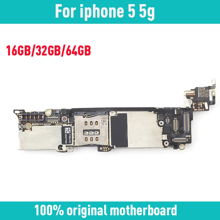 100% оригинальная разблокированная материнская плата для iphone 5 5C с системой IOS