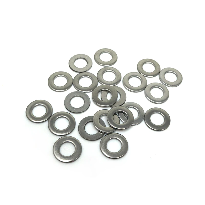 T.K.Excellent 30 Pieces M8 Flat Washer Gasket Stainless Steel Hardware Fasteners Tools Washers Pickling Cleaning Passivation |