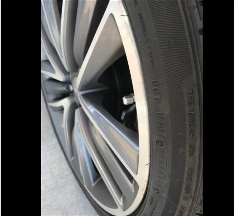 4 шт./компл. автомобильных шин клапаны стволовых воздуха герметичной крышкой