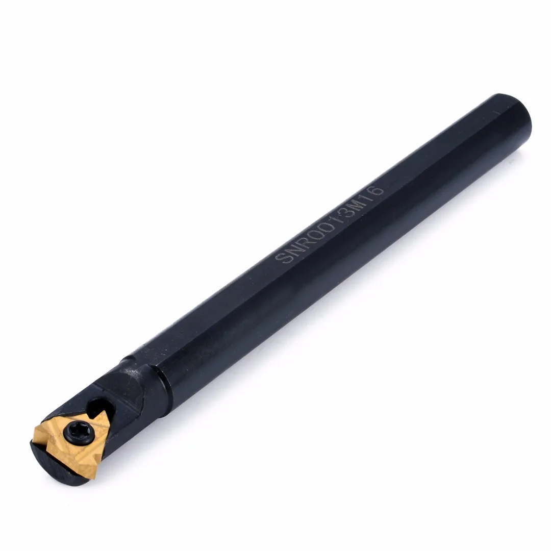 1pc SNR0013M16 CNC Tool Holder Boring Bar + 10pcs 16IR AG60 Insert with Wrench For Lathe Threading Turning | Инструменты