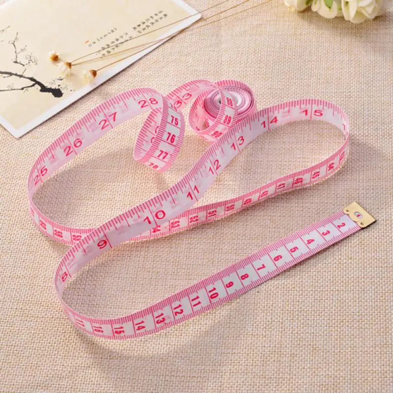 79 дюймов/200 см двусторонний рулетка для измерения размеров тела швейная ткань портной ленты измерения мягкая лента измерительная линейка обхват груди/талии