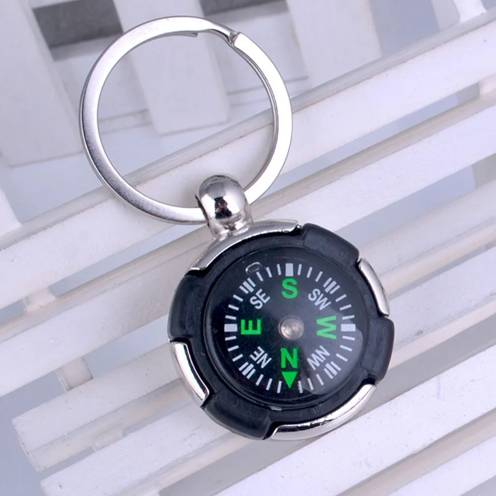 Изысканный выживания шестерни подарок кемпинг в форме колеса мини-брелок на