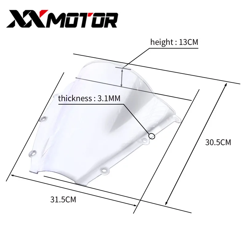 Обтекатель ветрового стекла для Honda CBR600 F5 03 04 CBR600RR 2003 2004 CBR 600 аксессуары