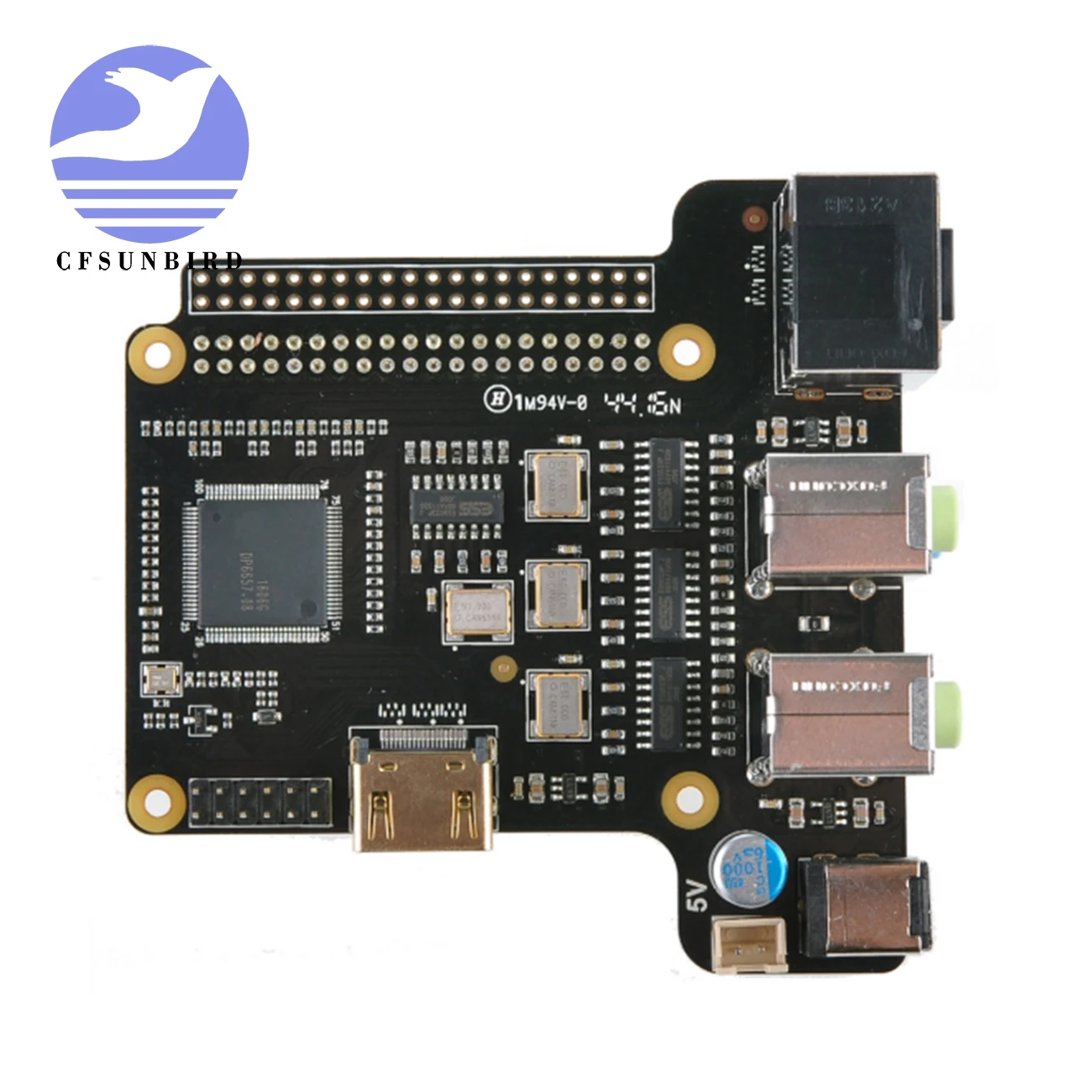 X6000 7,1 Hi-Fi аудио канал плата расширения для Raspberry Pi 3 Model B/2B/B