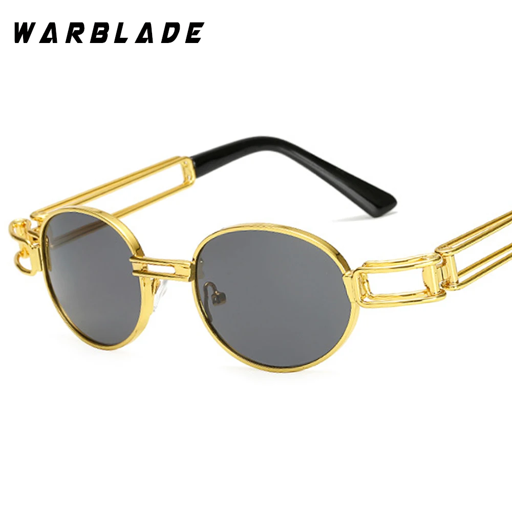 Солнцезащитные очки WarBLade мужские/женские винтажные маленькие круглые