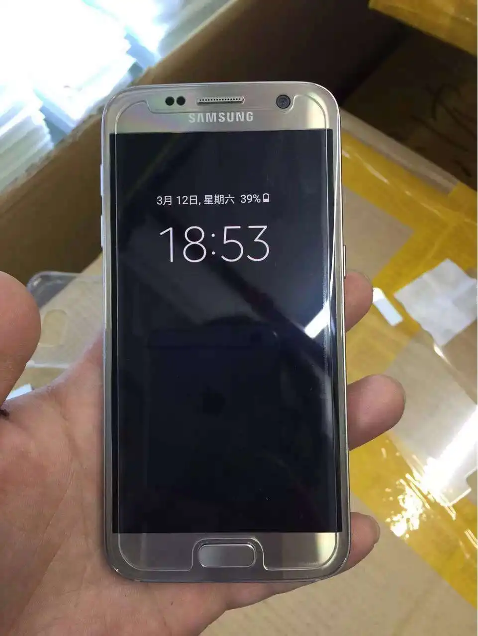 2.5D 9H прозрачное закаленное стекло премиум класса для Samsung Galaxy S7 Edge защитная