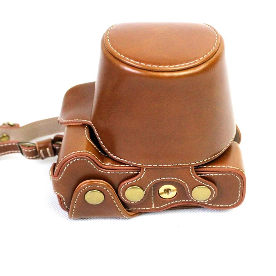 Роскошный чехол сумка из искусственной кожи для камеры Canon EOS M6 EOSM6 15 45 мм 18 150