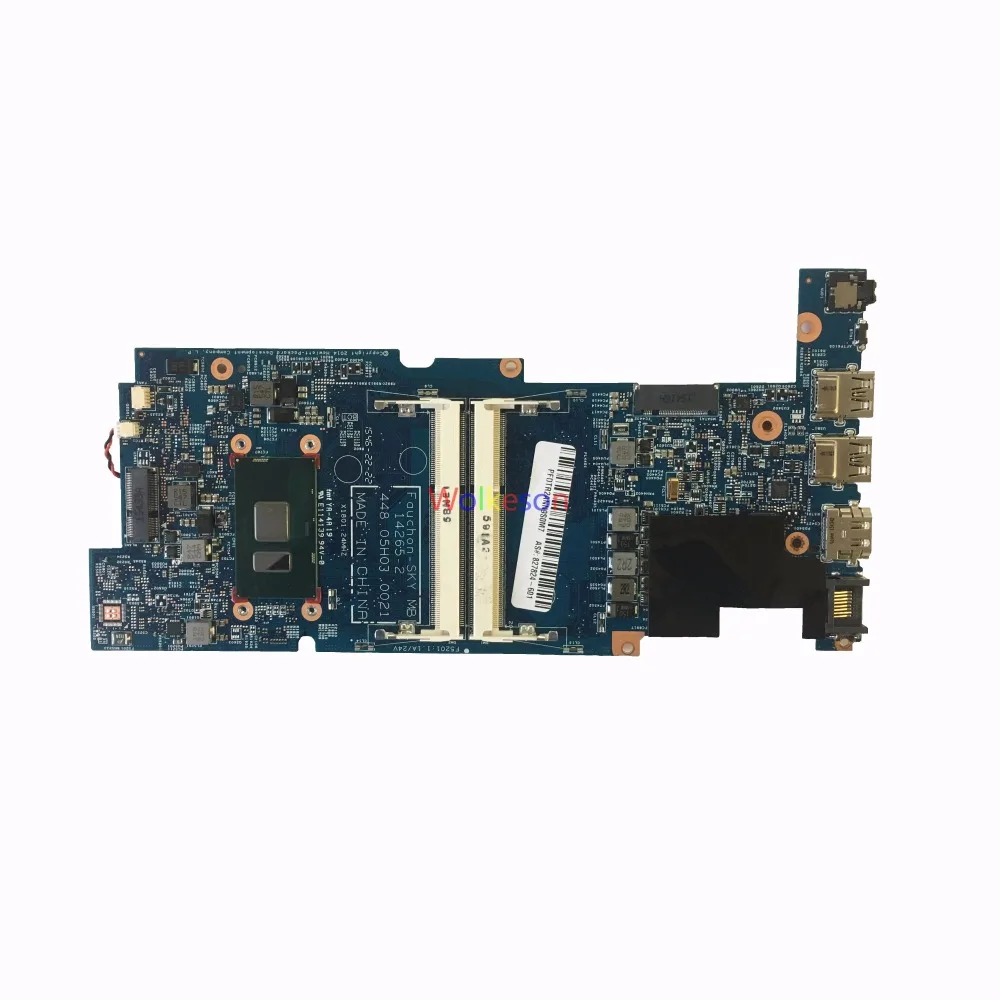 SHELI для hp павильон X360 13 S 13T Материнская плата ноутбука W/I5 6200U Процессор 827824 601