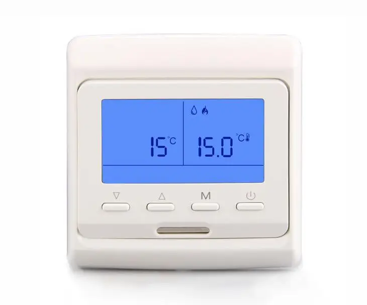 Большой lcd экран панель теплового реле сантехника камин регулятор температуры