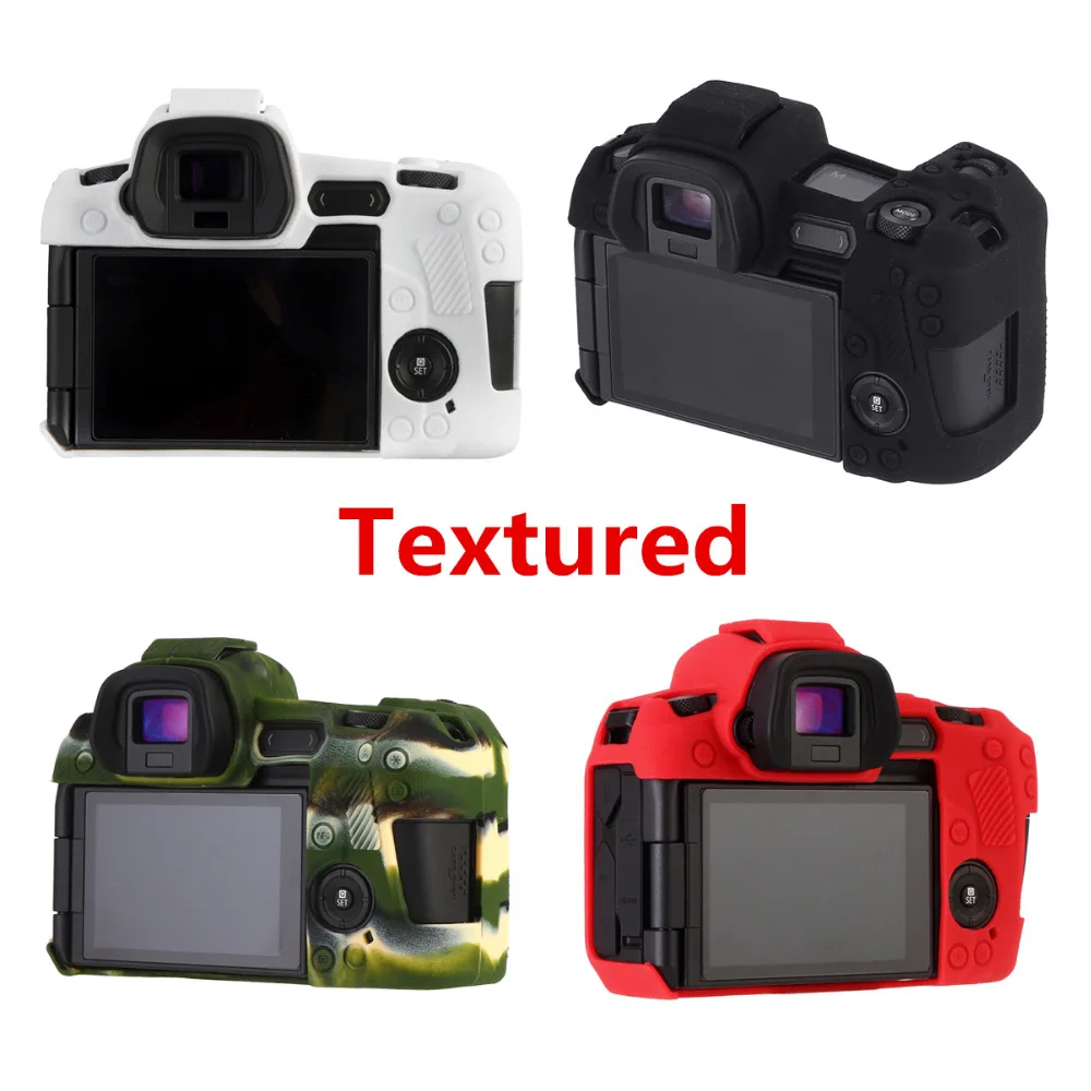 Лучшее качество резиновый силиконовый чехол защитный для камеры Canon EOS R мягкий