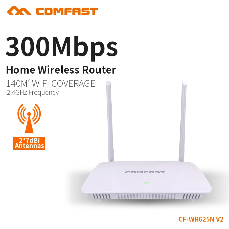Оригинальный comfast Wi Fi роутер WR625N V2 английская версия 300 Мбит/с 2 4 Gghz смарт система