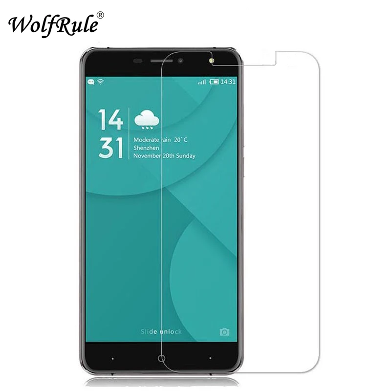 Защитное стекло для экрана Doogee X7 Pro закаленное Для усиленная плёнка wolfrule 2 шт.|glass