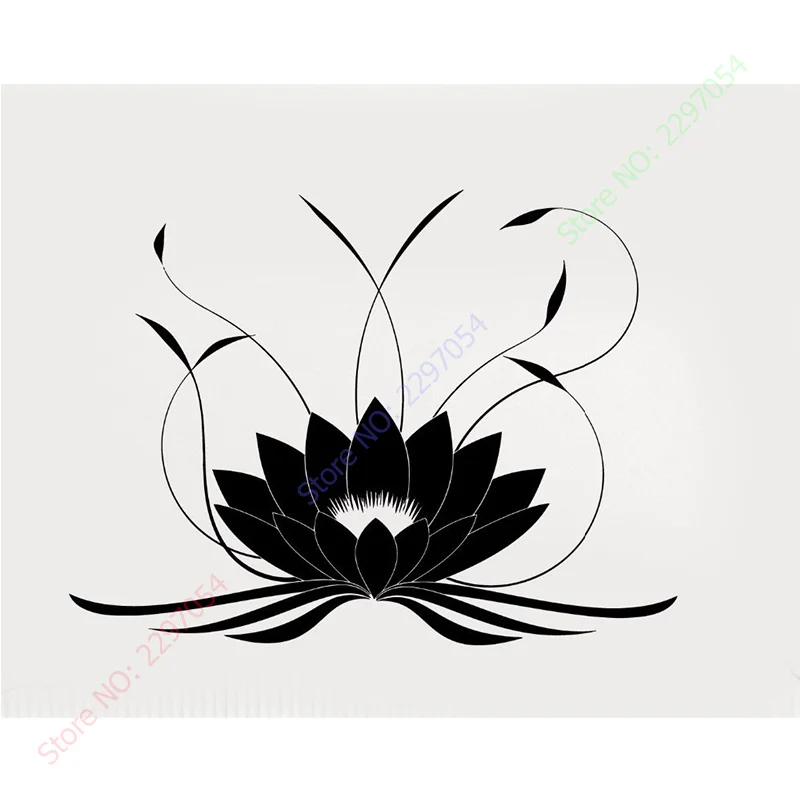 Новинка искусственная Йога студия медитов Декор настенный стикер виниловая