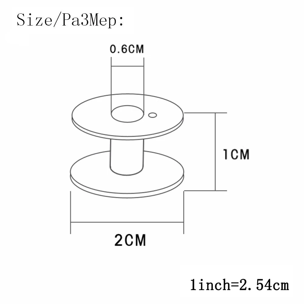 Household 25pcs Stainless Steel Sewing Machine Bobbins Spools for Home Needlework Craft Tools | Дом и сад