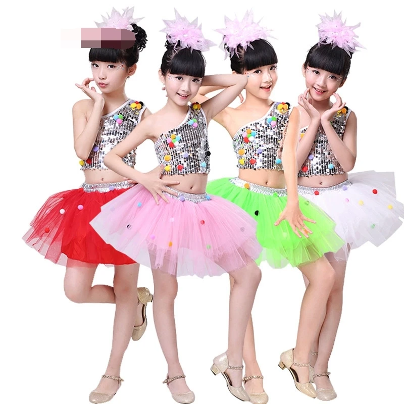Новинка 2017 года Детские костюмы для джазовых танцев балетное платье платья пачки