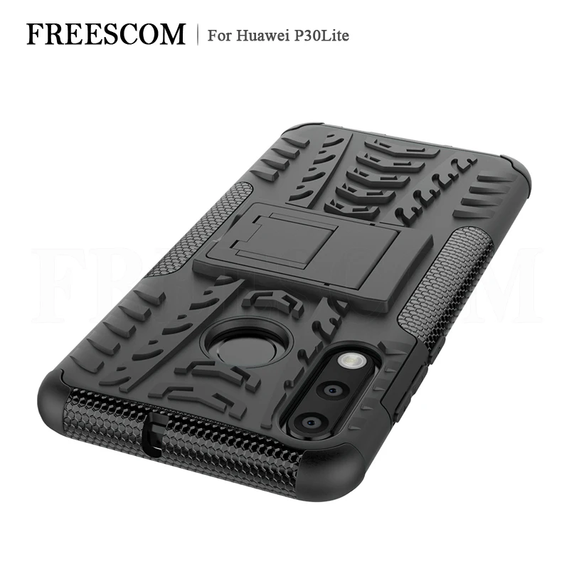 For Huawei P30 Case Lite Cover Heavy Rugged TPU+PC Armor Shockproof Kick Stand Pro P30Lite |