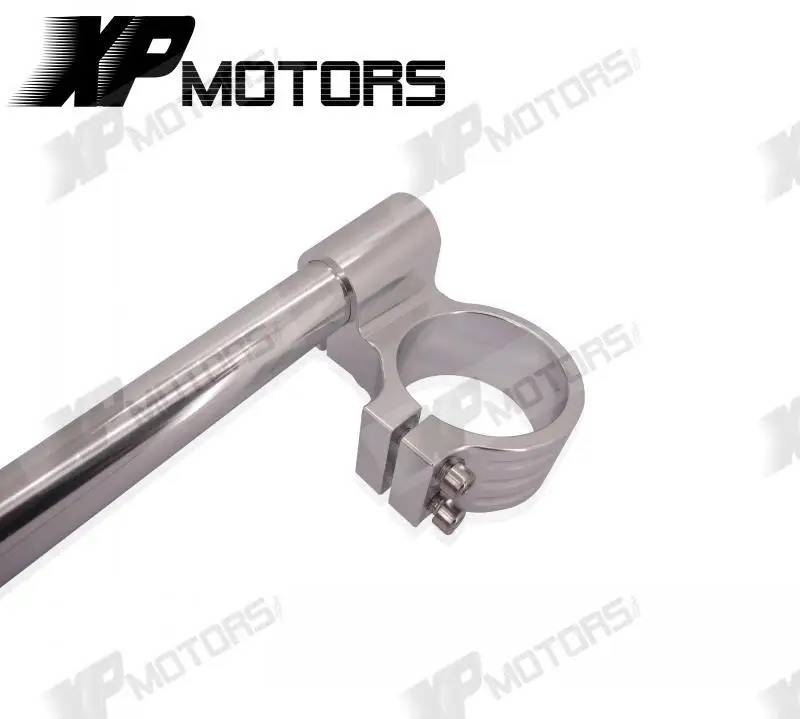 

High Quality Motorcycle Billet 1" Raised Riser 53mm Racing Clip-On Handlebars For Ducati 848 1098 1198