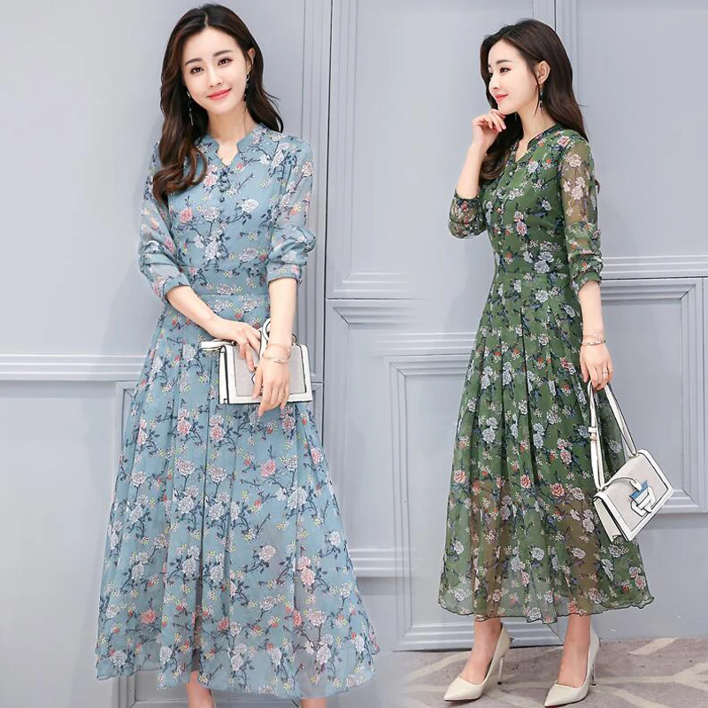 Женское платье с длинным рукавом LY809 | Женская одежда