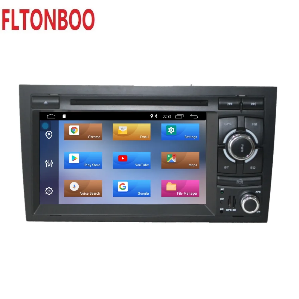 7 "Android 10 автомобильный радиоприемник с навигацией GPS dvd-плеер для AUDI A4 Canbus bluetooth