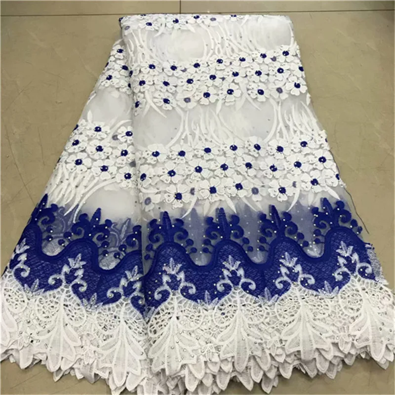 2019 New Design African French Lace Fabric High Quality Milk Silk Tulle Nigerian For Women | Дом и сад