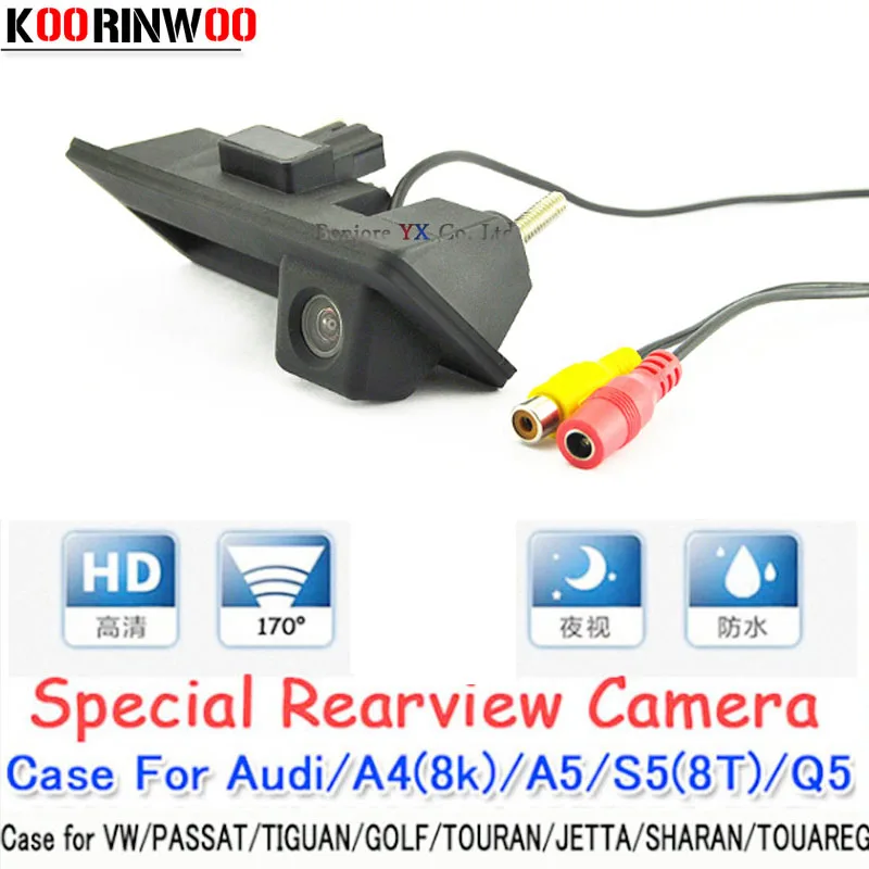 

CCD HD Car Reverse Cam Trunk Handle Car Parking Rear View Camera Case for Audi/VW/Passat/Tiguan/Golf/Touran/Jetta/Sharan/Touareg