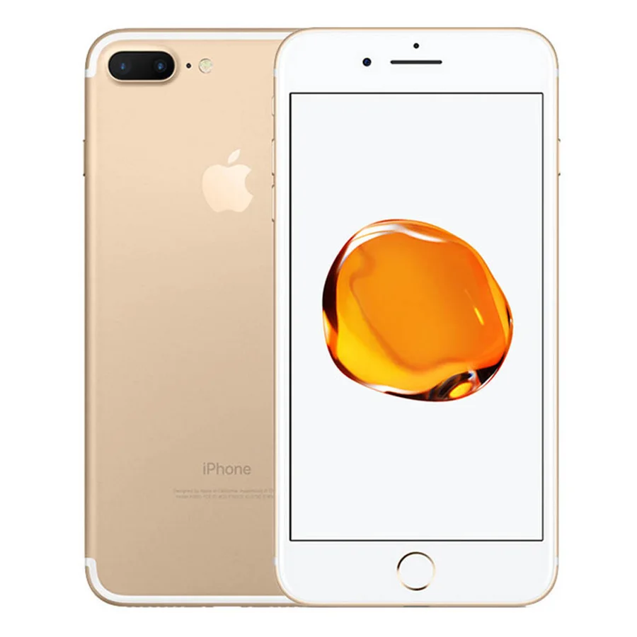 Apple iPhone 7 Plus, 3 Гб оперативной памяти, Оперативная память 32/128 ГБ/256 ГБ Встроенная память Quad-Core IOS LTE 12.0MP Камера iPhone7 плюс отпечатков пальцев телефон б/у