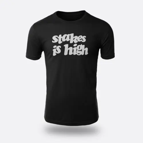 Stales Is High Rap De La Soul хип хоп Музыка S до 3XL цвет черный Мужская футболка Повседневная