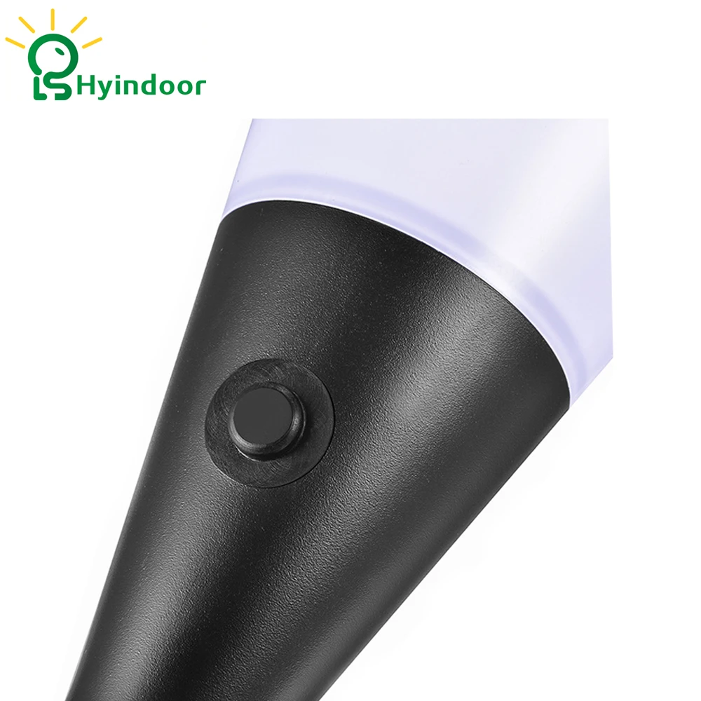 Hyindoor Creative Simulate LED Solar Flame Light Водонепроницаемая садовая Мерцающая лампа для