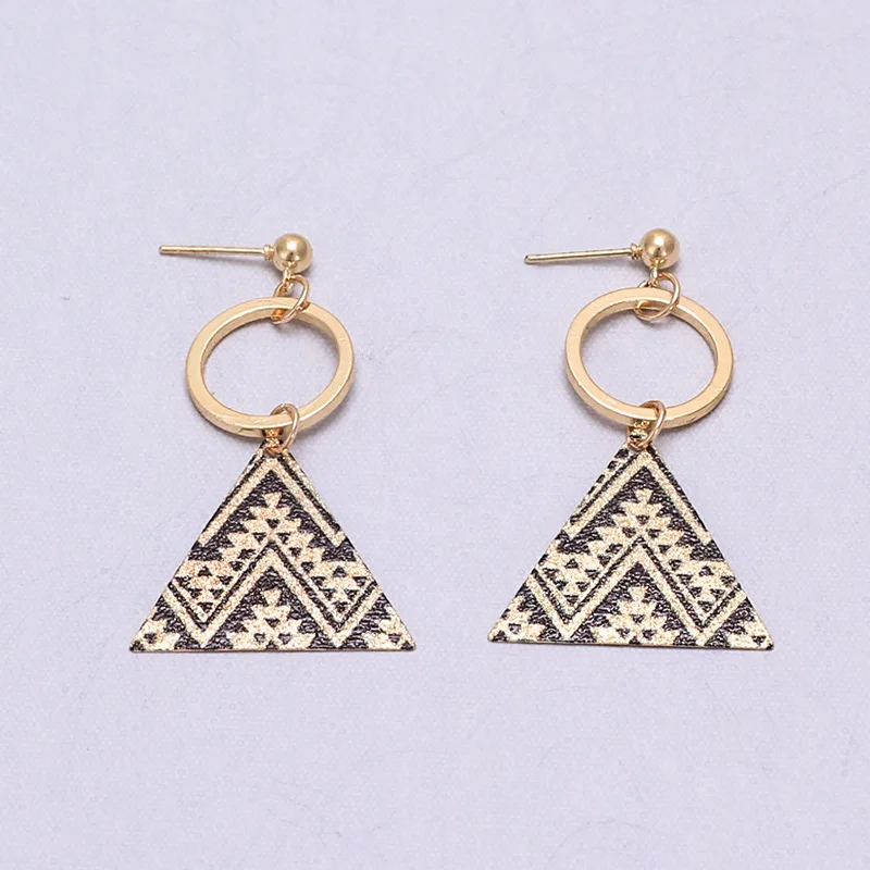 Серьги женские Круглые ассиметричные 2019|Серьги-подвески| |