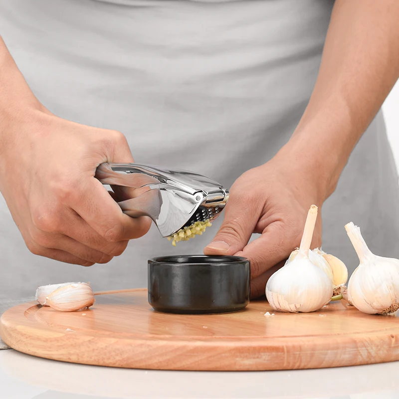 Высококачественная дробилка для овощей из нержавеющей стали прессы чеснока