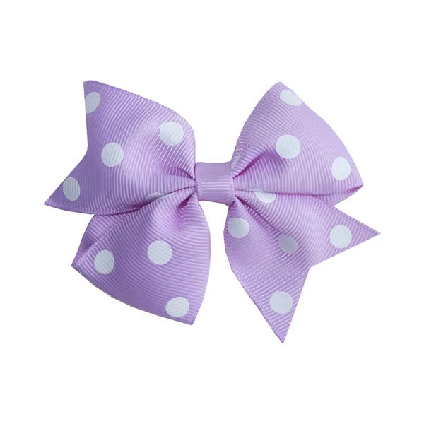 Dots-430 Lt.Orchid 2 шт. 3,5 дюймов бант для волос заколки для волос для маленьких девочек заколки для волос Бутик волос заколка-бабочка «ласточкиным хвостом» лук заколки для волос аксессуары для волос - Цвет: Dots-430 Lt.Orchid