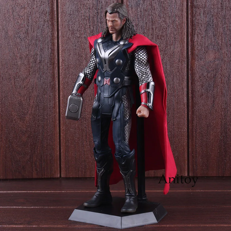 Сумасшедшие игрушки Marvel легенды Тор фигурку ПВХ 1/6th весы фигурка Коллекционная модель игрушки 29,5 см