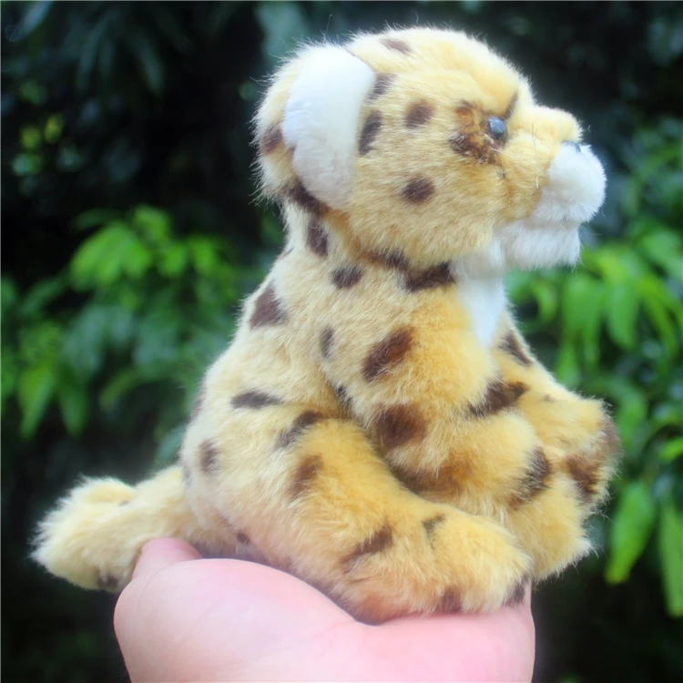 Искусственная игрушка маленькая кукла Гепард мягкие игрушки животные милые