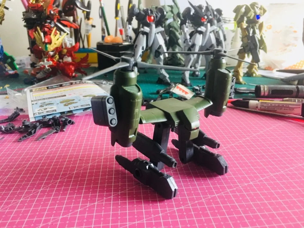 Bandai 037 HG HGBC 1/144 Tiltrotor пакет сборки Divers опорный блок для модель Gundam DB027 | Игрушки и