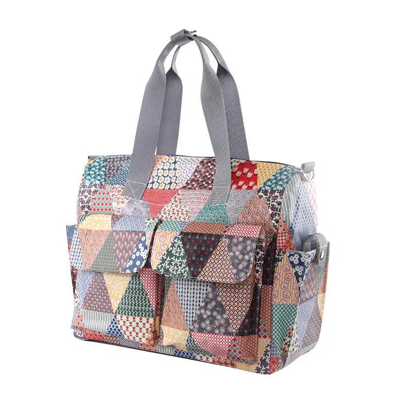 3 шт./компл. Печать 2 цвета детские сумки для подгузников костюм большая емкость