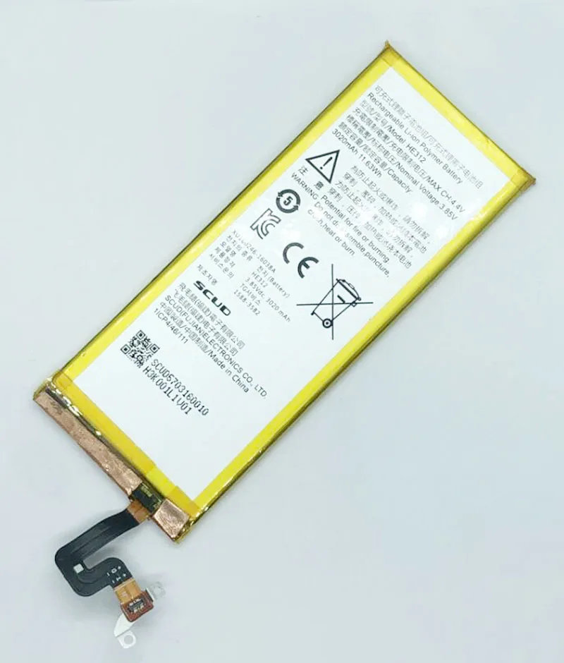 GeLar 3 85 V 3020mAh HE312 Новый Сменный аккумулятор для SHARP Z3 L900S FS8009 | Аккумуляторы для мобильных телефонов -33032497330