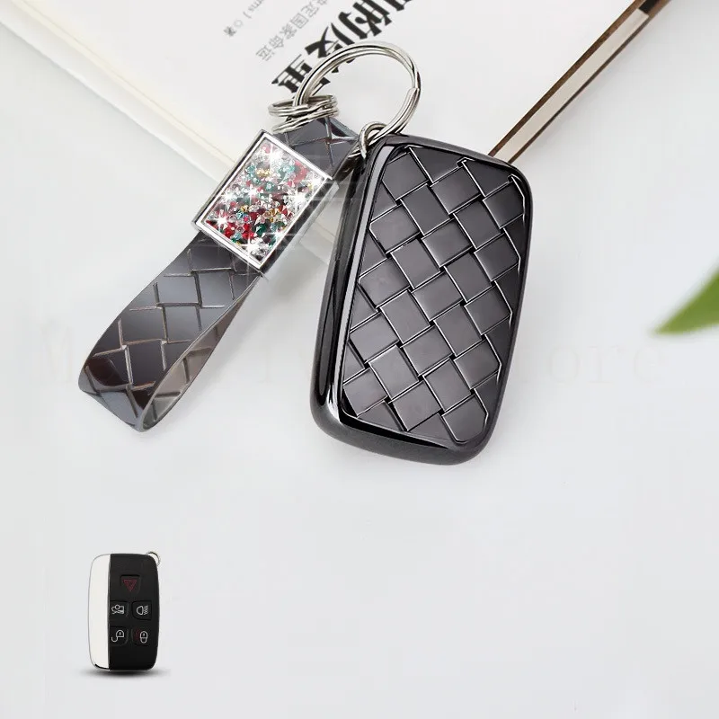 Чехол для ключей Land Rover New Evoque Sports version Discovery 5 Range Velar Freelander мягкая плетеная Сумка