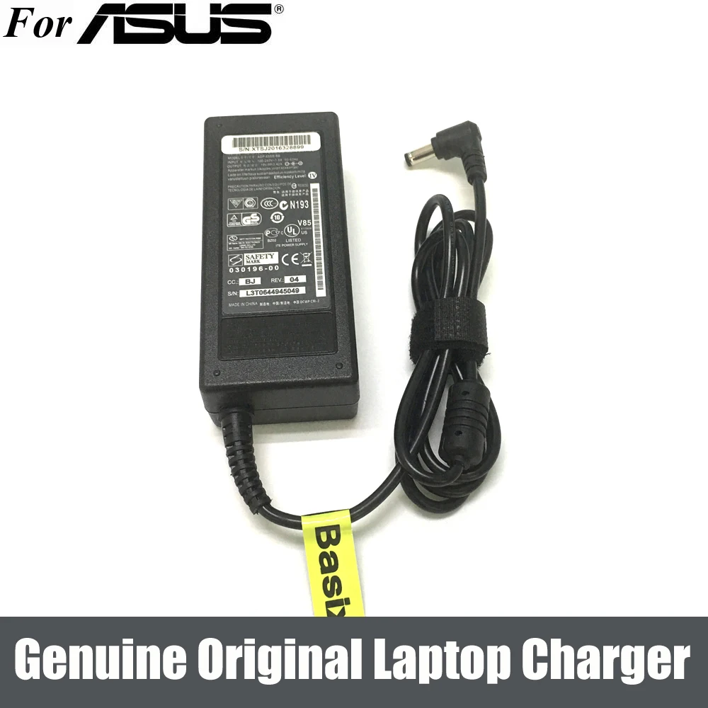 65 Вт 19 в 3.42A адаптер питания зарядное устройство для ASUS ADP-45BW B Q502L X551CA F551MA ноутбук ПК