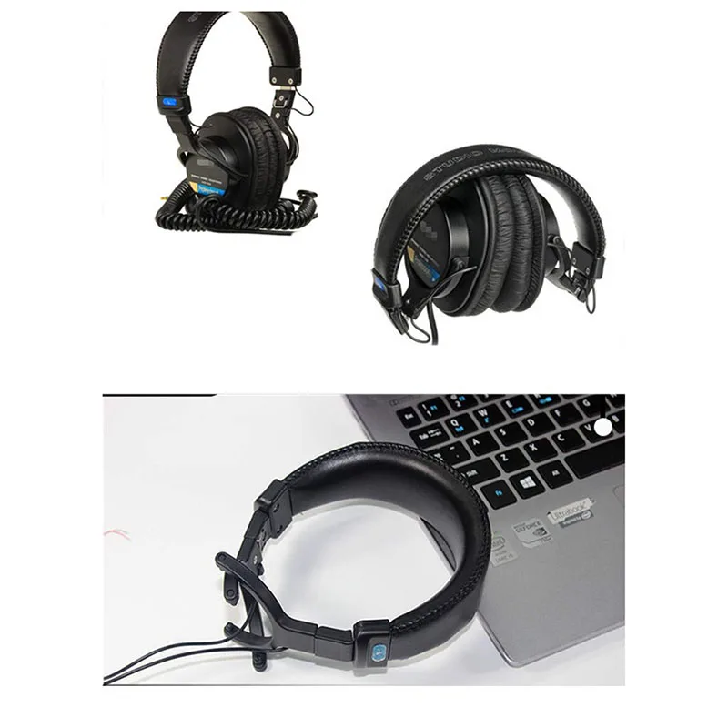 SHELKEE запасные части оголовье подушки и крючки для sony MDR 7506 V6 V7 CD700 CD900 Замена наушников головная повязка
