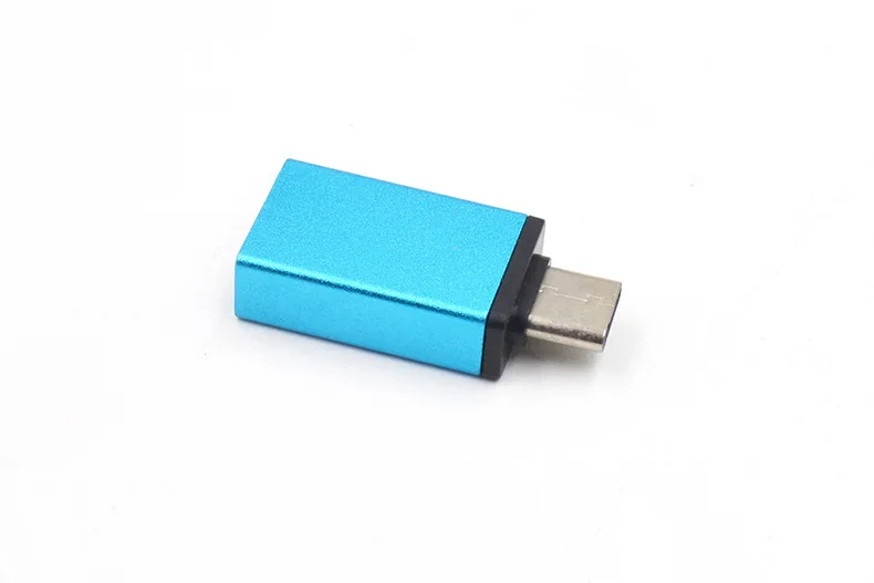 Адаптер Type c USB C OTG адаптер из алюминиевого сплава для телефона кабель передачи