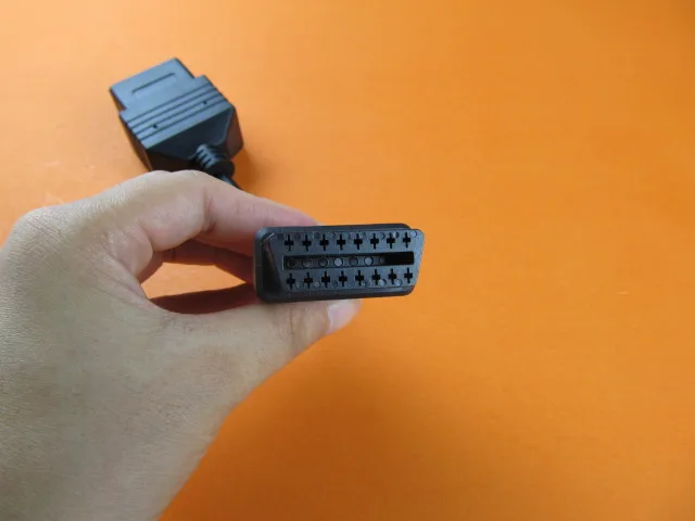 Для Toyota 17 Pin к 16 OBD OBD2 переходник Кабель диагностический интерфейс pin OBDII