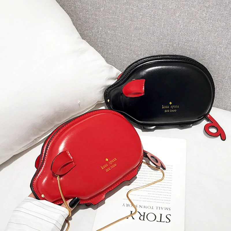 Женская сумка через плечо из искусственной кожи с маленькой цепочкой для покупок