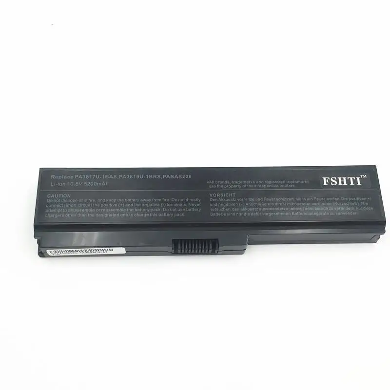 Сменный аккумулятор для ноутбука TOSHIBA Satellite L645 L655 L700 L730 L735 L740 L745 L750 L755 PA3817 PA3817U 1BRS